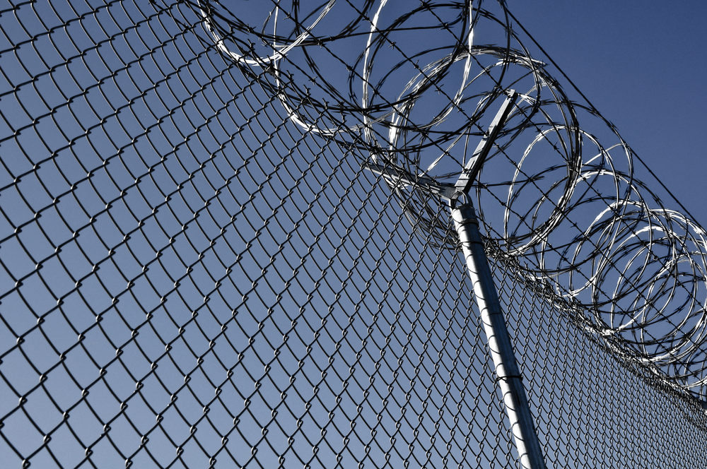 Security Fence used at a Prison Facility