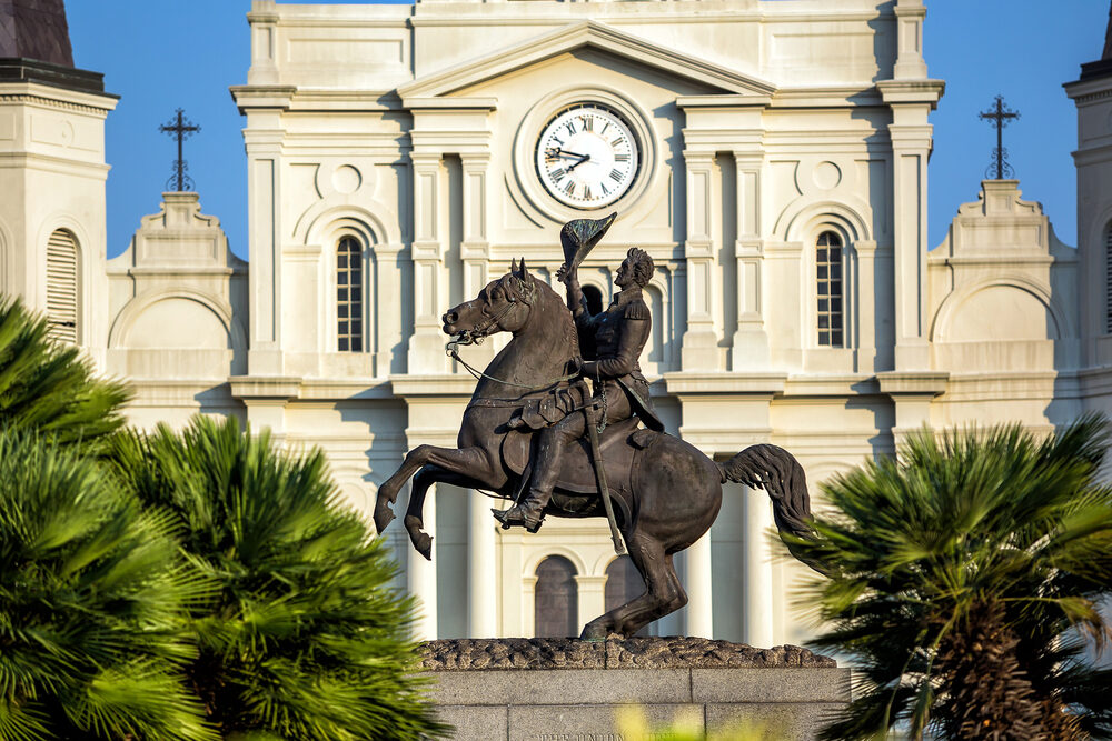 St. Louis Cathedral in the French Quarter, New Orleans, Louisiana